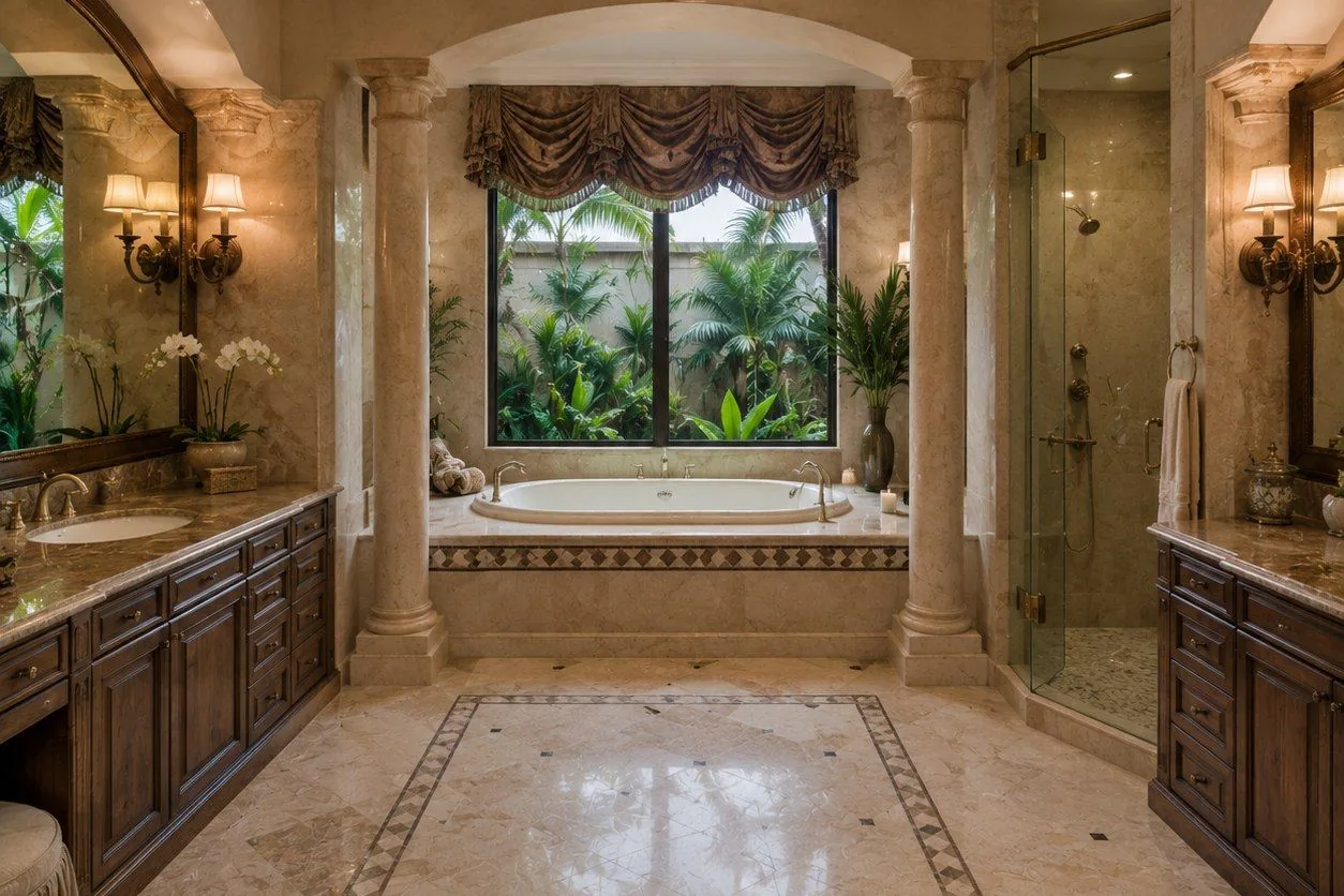 Before the Bathroom remodeling work